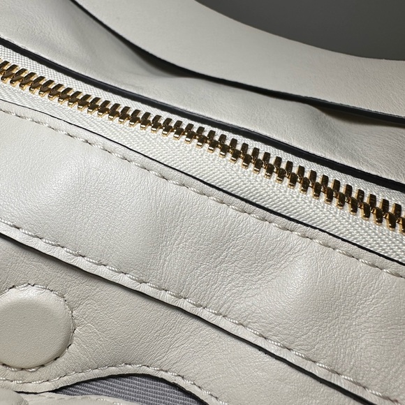 Rag & Bone White Leather Hobo Bag - Picture 8 of 13